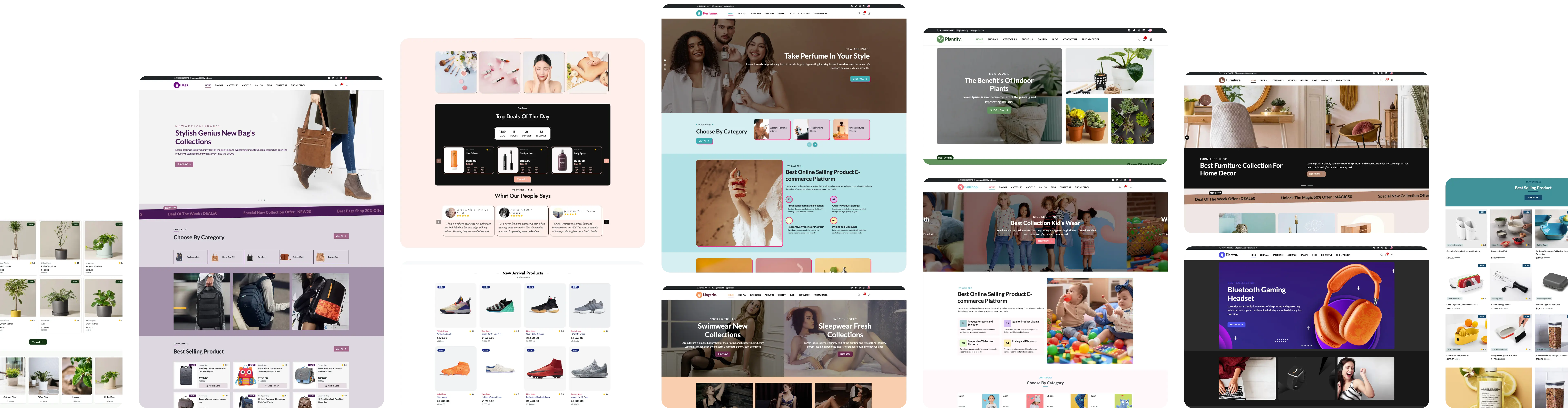 Client websites built on CEZN