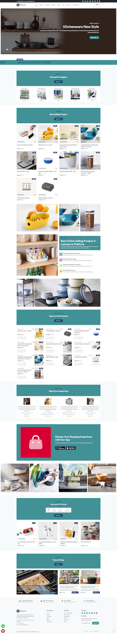 Kitchen - Single-Store Themes Template